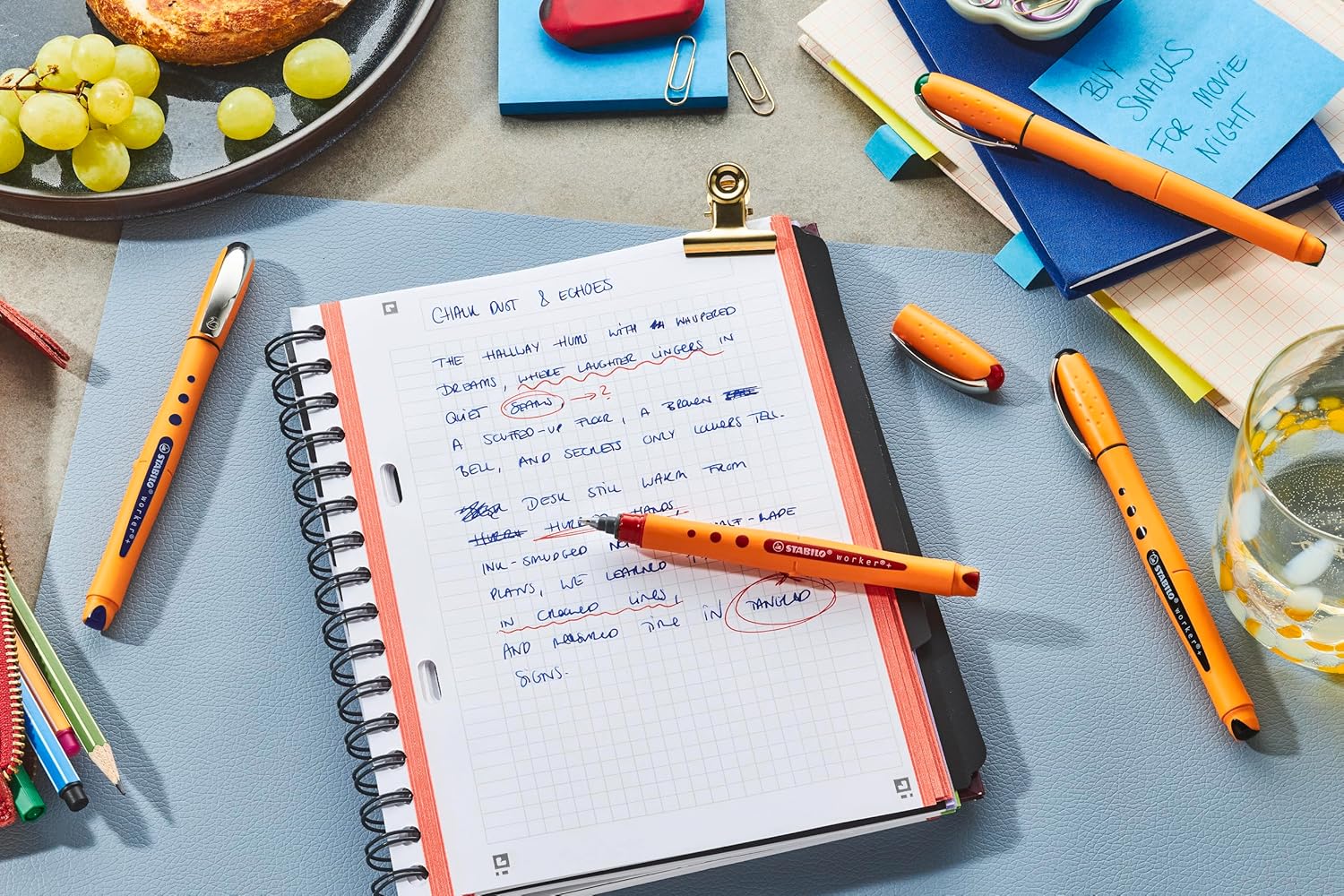 Thumbnail 3 de STABILO worker+ fein Tintenroller – 10er Pack, schwarz