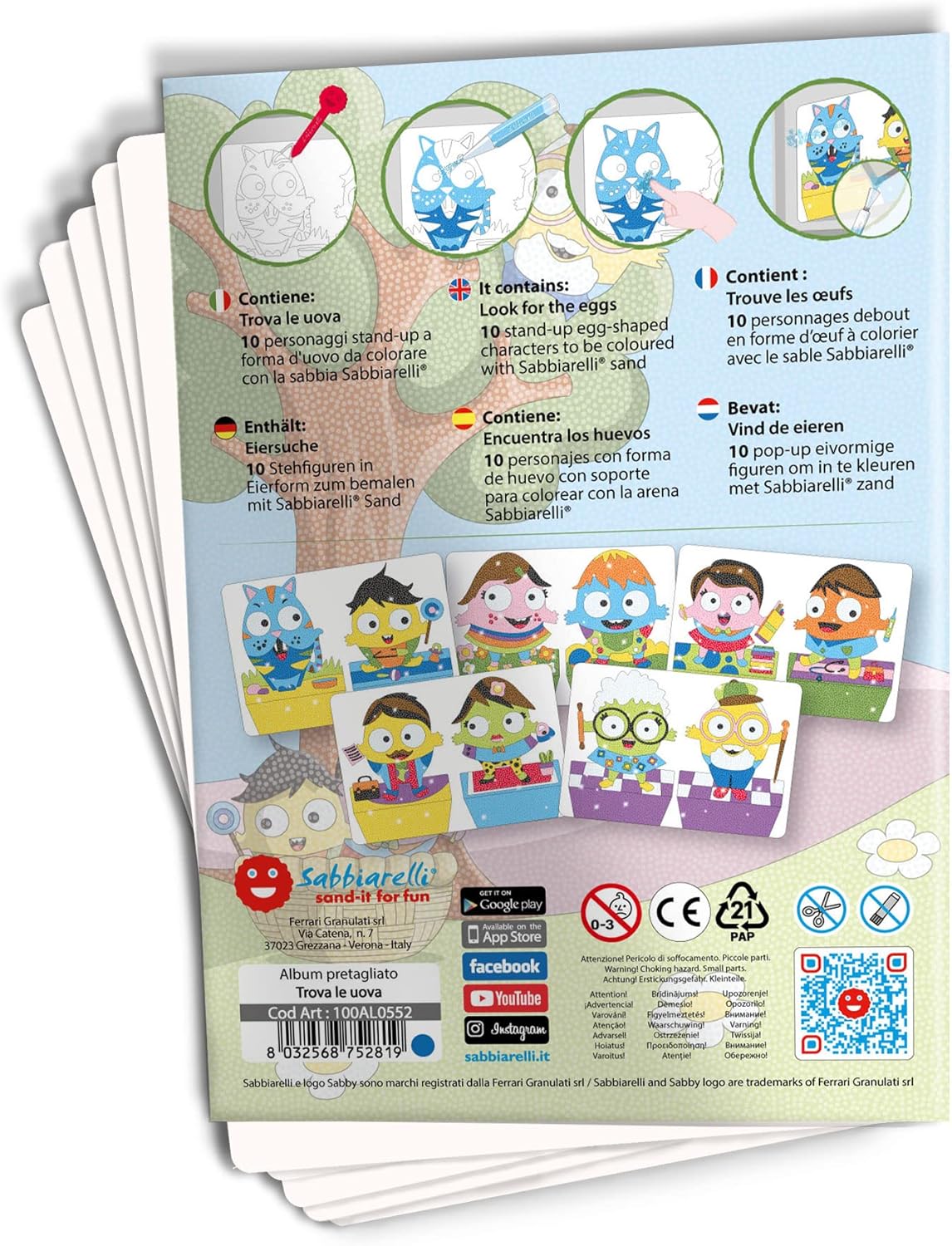 Thumbnail 7 de Sabbiarelli Sand-it For Fun – Álbum Busca Huevos | 5 Hojas