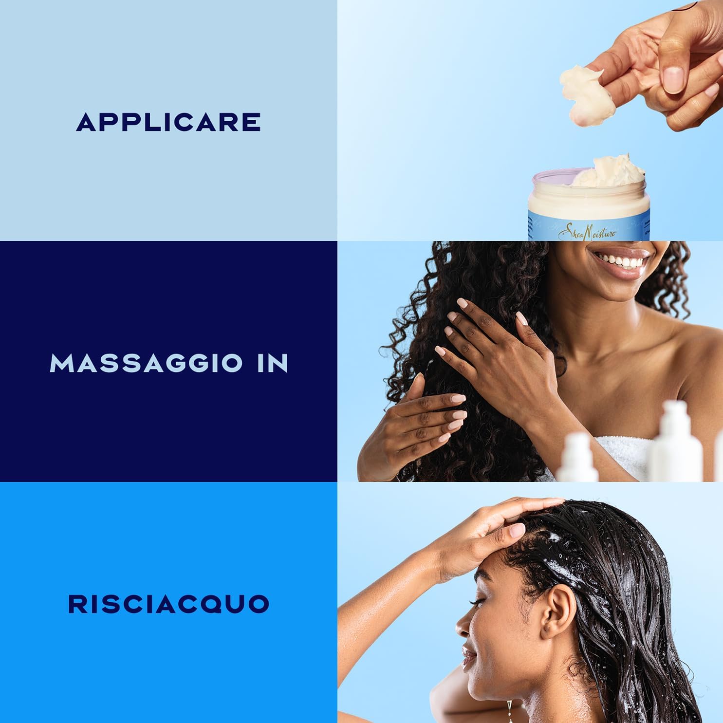 Thumbnail 5 de SheaMoisture Hydrate & Repair Protein Power Maschera per capelli ricci secchi e danneggiati, 355 ml