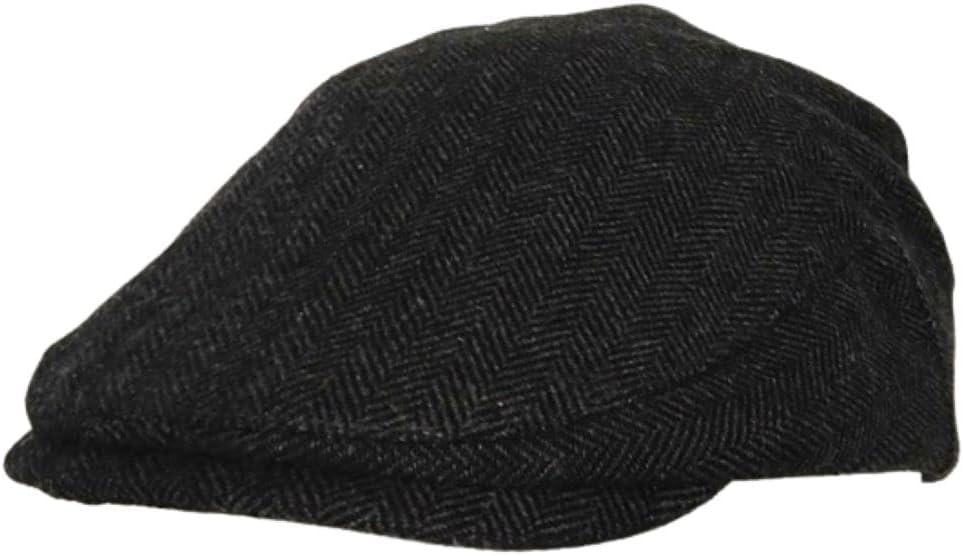 Thumbnail 4 de Men’s London Design Halloween herringbone wool flat cap in grey (one size fits 58–59cm)