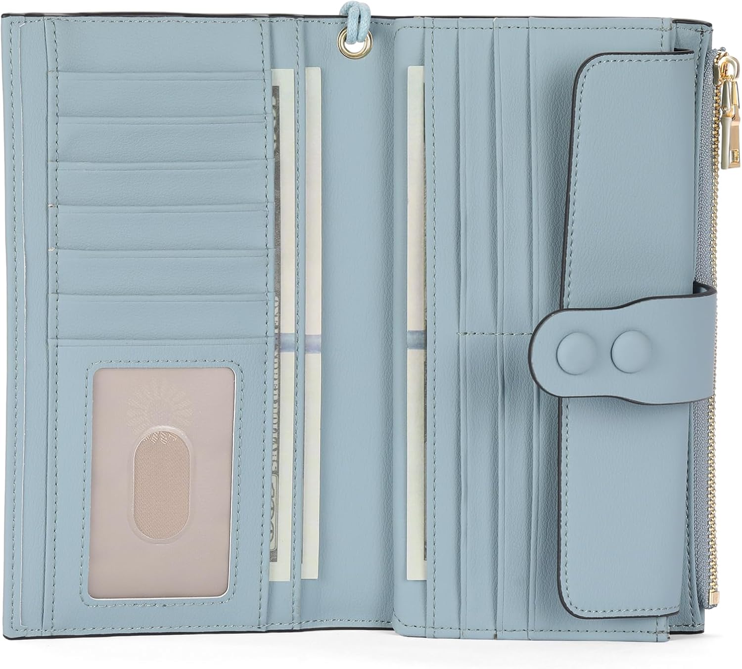 Thumbnail 6 de SENDEFN Purses for Women Large Leather Wallet