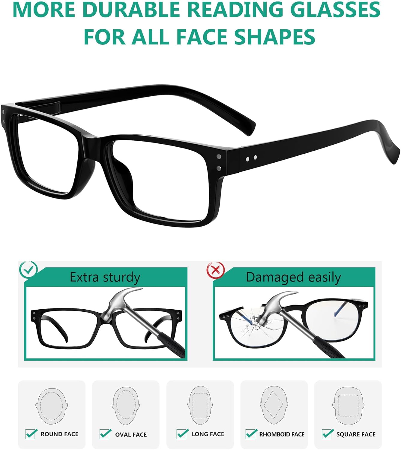 Thumbnail 2 de Eyekepper Lesebrille 5er Pack mit 51 mm
