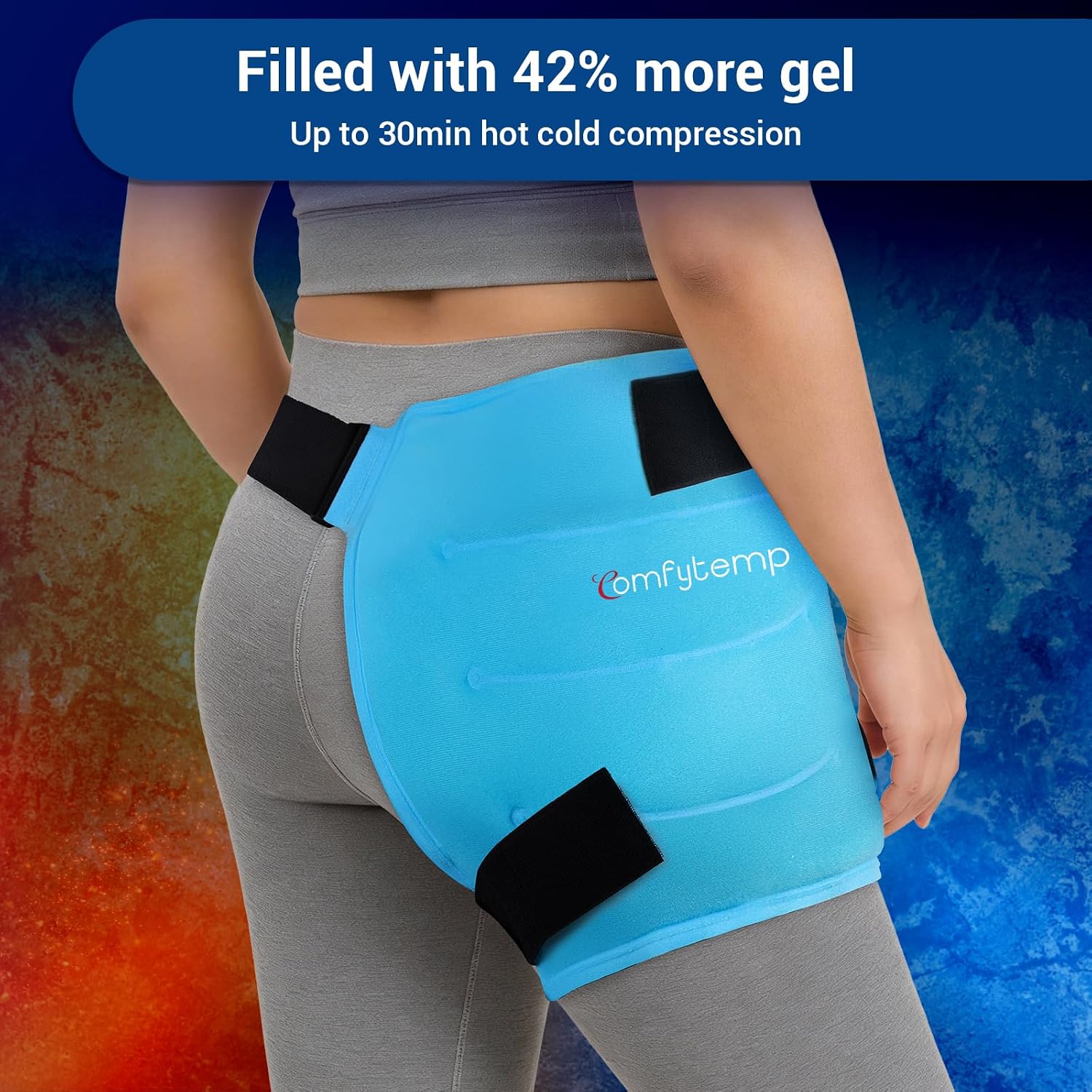Detalle 1 de Comfytemp Hip Ice Pack Wrap M/L