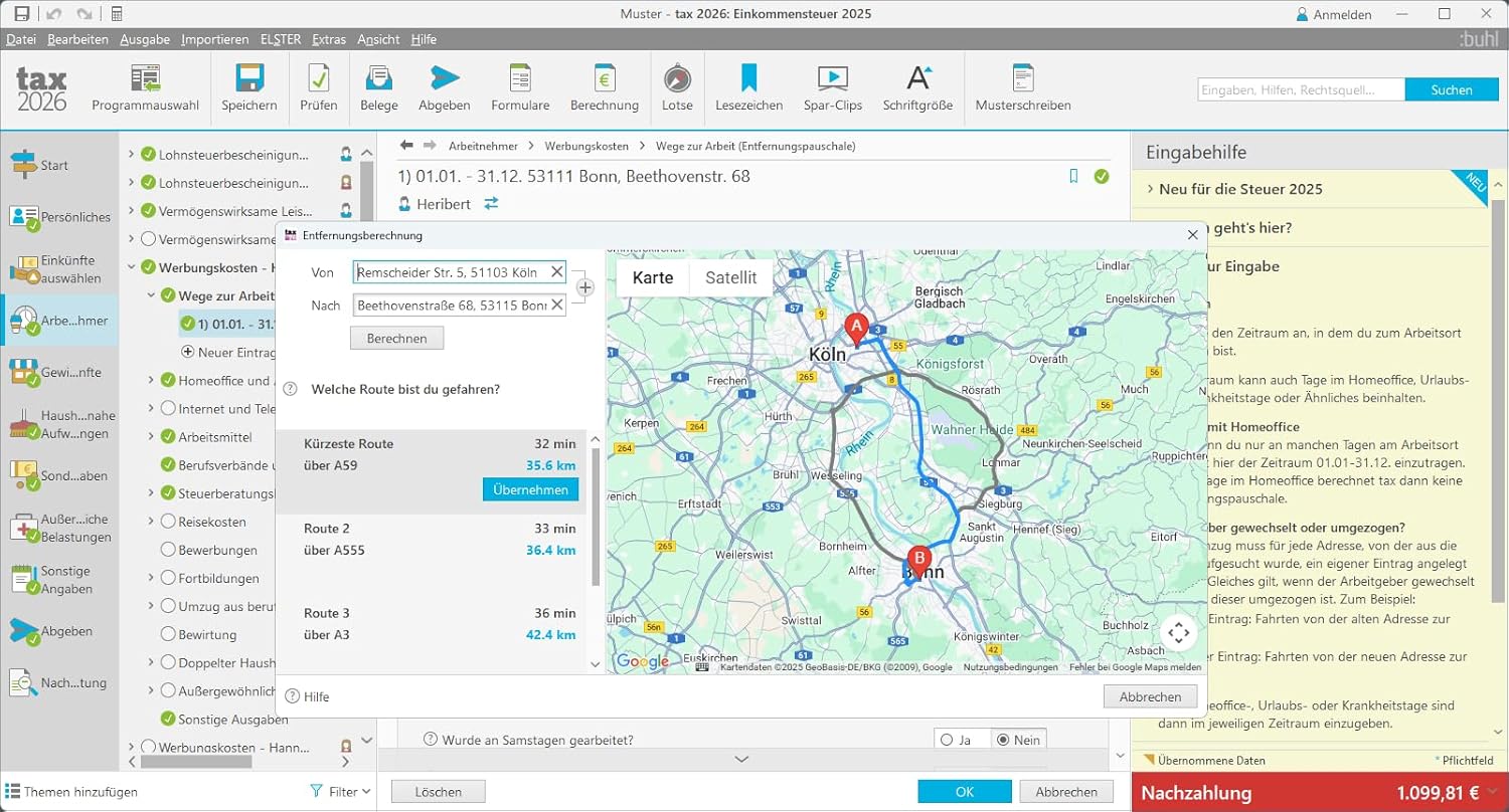 Thumbnail 6 de tax 2026 Steuerprogramm 2025 – Digitaler Download