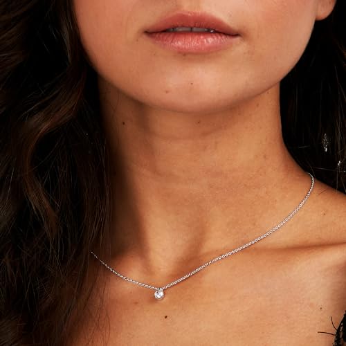 Detalle de Morellato Collana Donna in Argento 925‰, Zirconi, Collezione Tesori, Punto luce – SAIW156