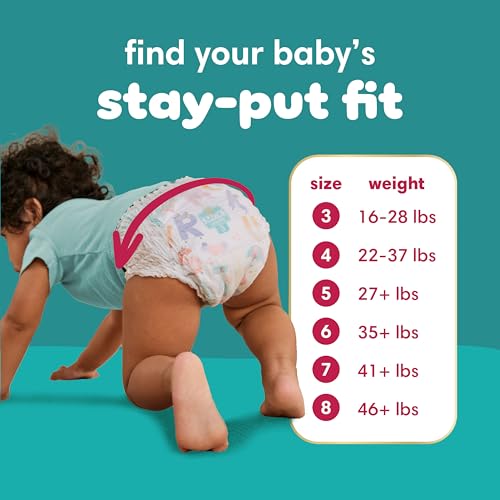 Detalle de Pampers Cruisers 360° Diapers, Size 5 (100 Count) with 360° Stretch, Leakproof Fit