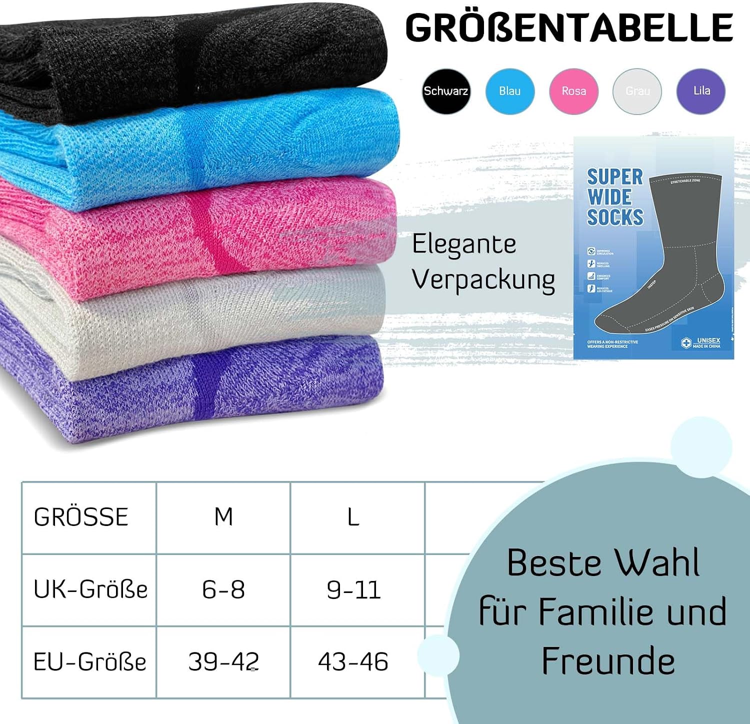 Thumbnail 5 de LOFIR Bambus Diabetiker Socken Damen 39–46