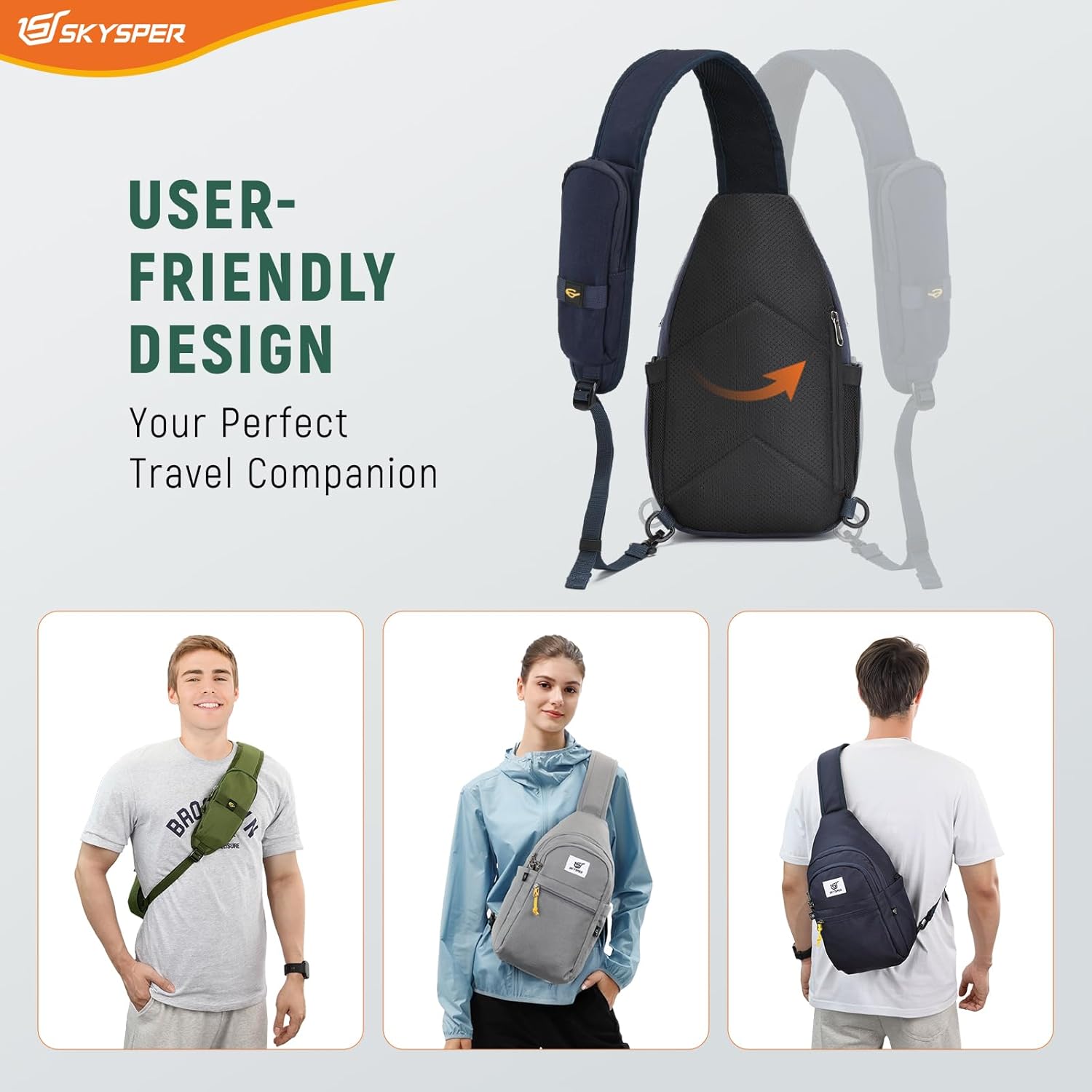 Thumbnail 4 de SKYSPER Brusttasche Klein Sling Bag