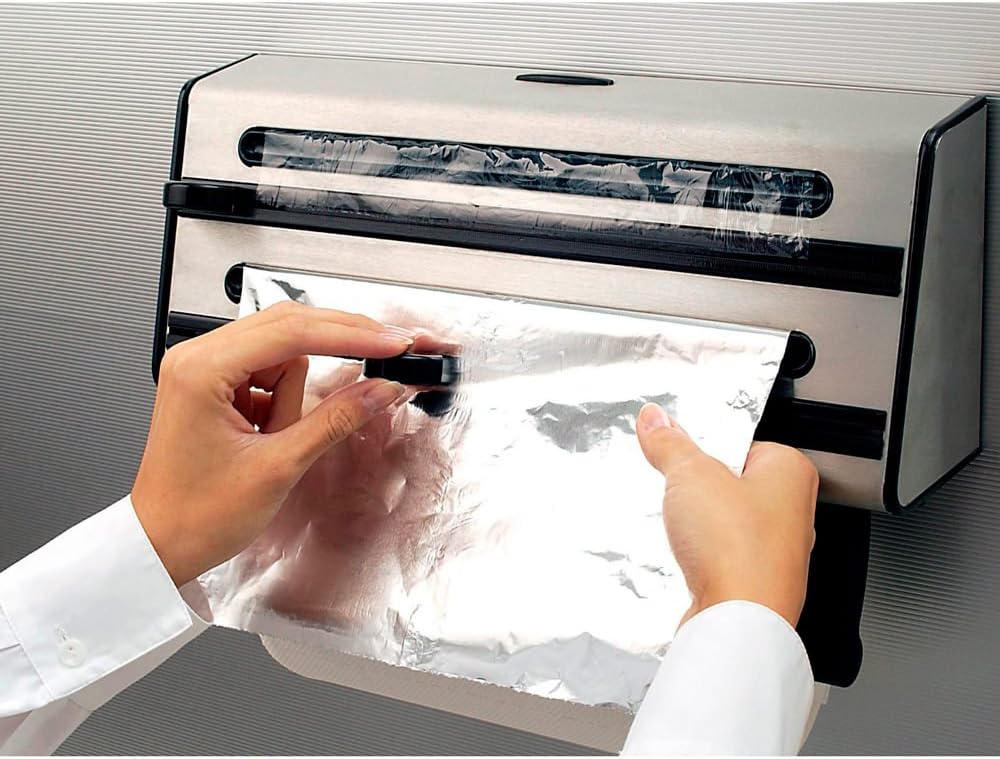 Thumbnail 1 de Emsa 505319 Porta Rollos en Acero Inoxidable 🧻 27.9x10.9x40.9 cm