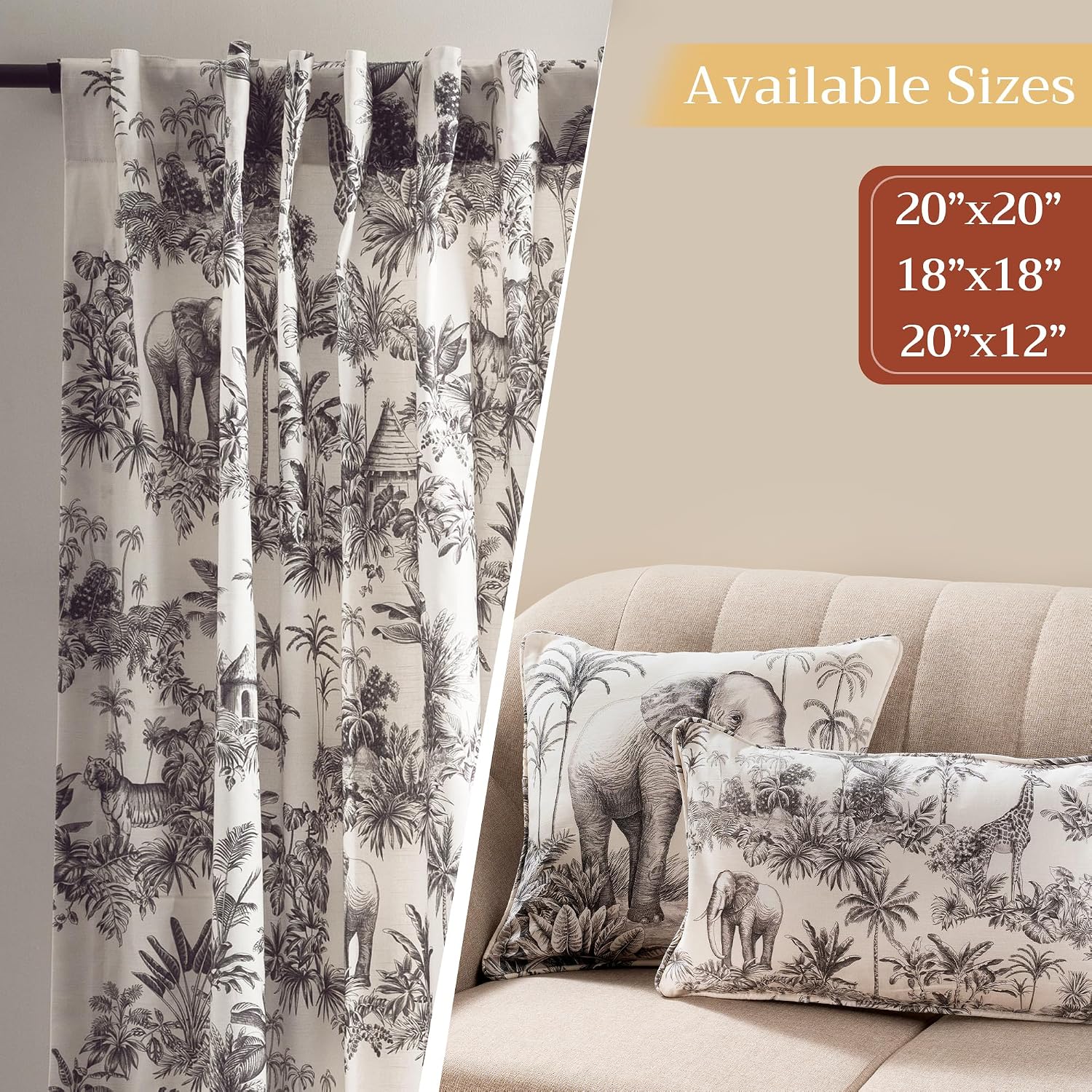 Detalle 2 de Maison d' Hermine Throw Pillow Cover, 100% Cotton