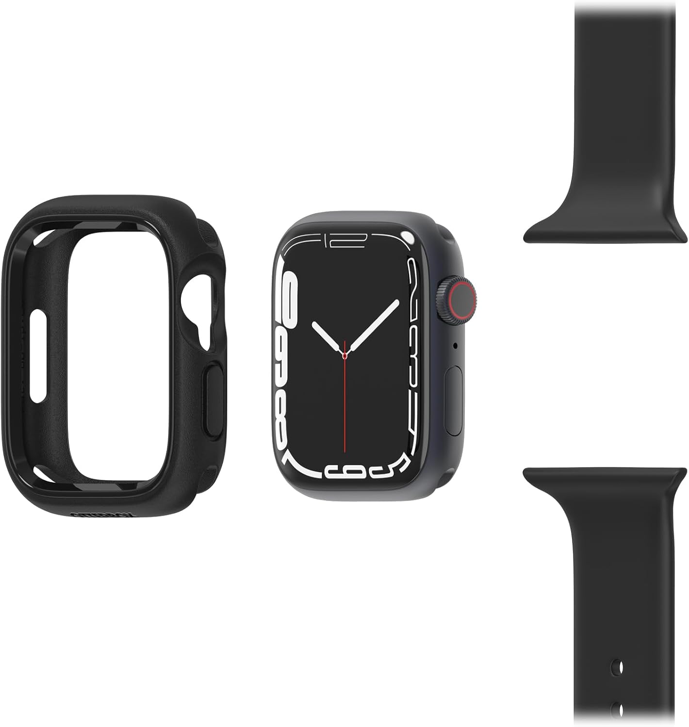 Thumbnail 3 de Otterbox Watch Bumper per Apple Watch Series 9/8/7 da 45 mm: cover protettiva antiurto, display ed bordi, nero