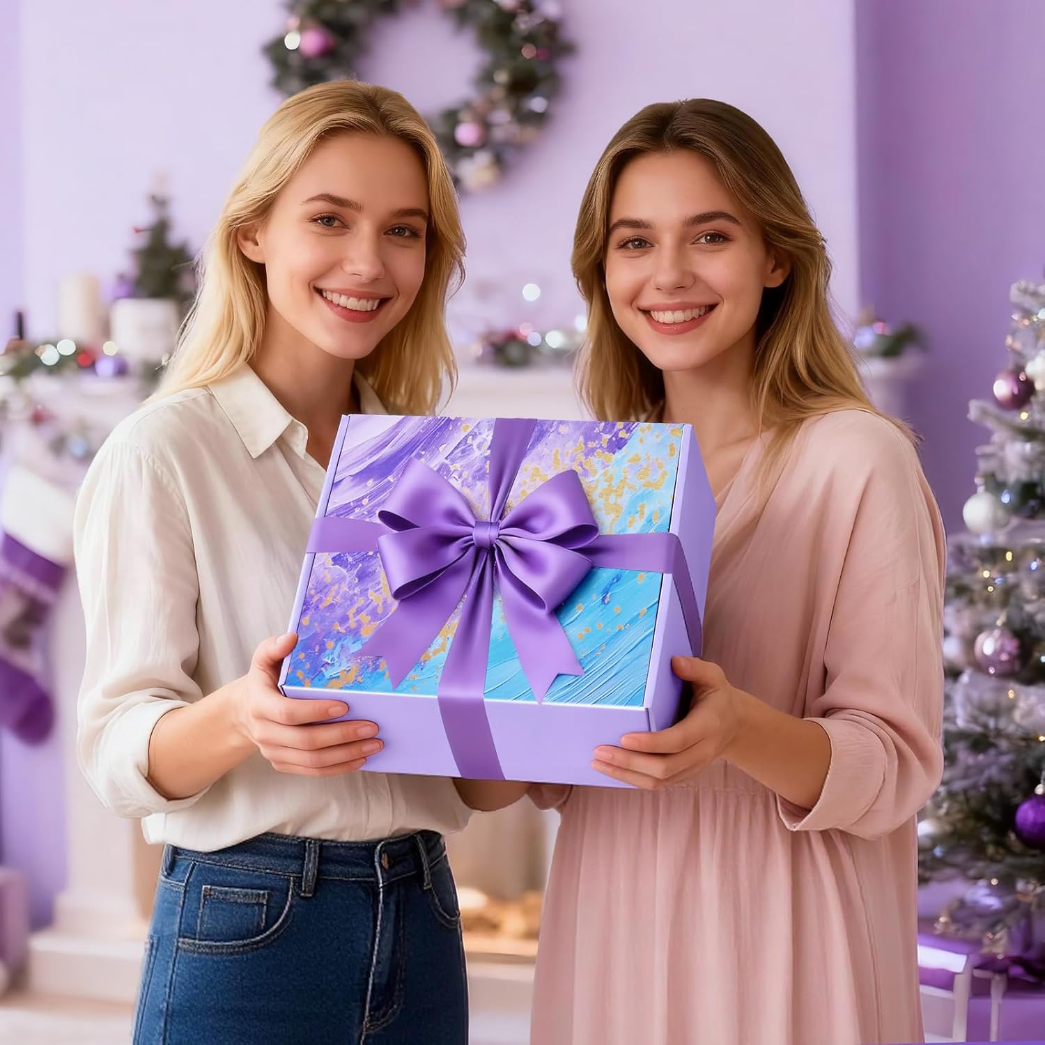 Thumbnail 1 de Lavender Spa Gift Basket for Women: Luxury Get Well, Birthday, and Mother's Day Gift