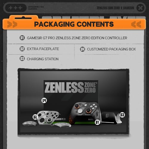 Detalle de GameSir G7 Pro Zenless Zone Zero Edition : Manette sans fil Xbox/PC