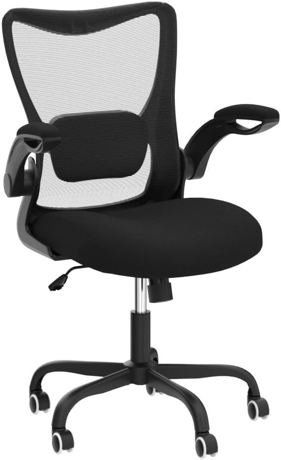 Thumbnail 3 de MUXX.STIL Office Chair: Ergonomic Mesh Desk Chair with Adjustable Lumbar Support and Flip-Up Armrests