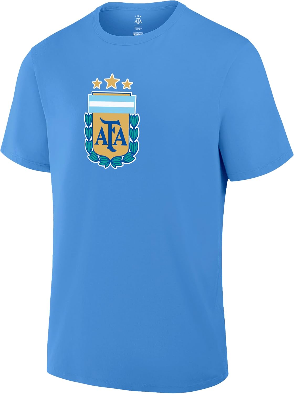 Thumbnail 2 de Icon Sports Officially Licensed Argentina Football Association Cotton T-Shirt (Unisex Adult)