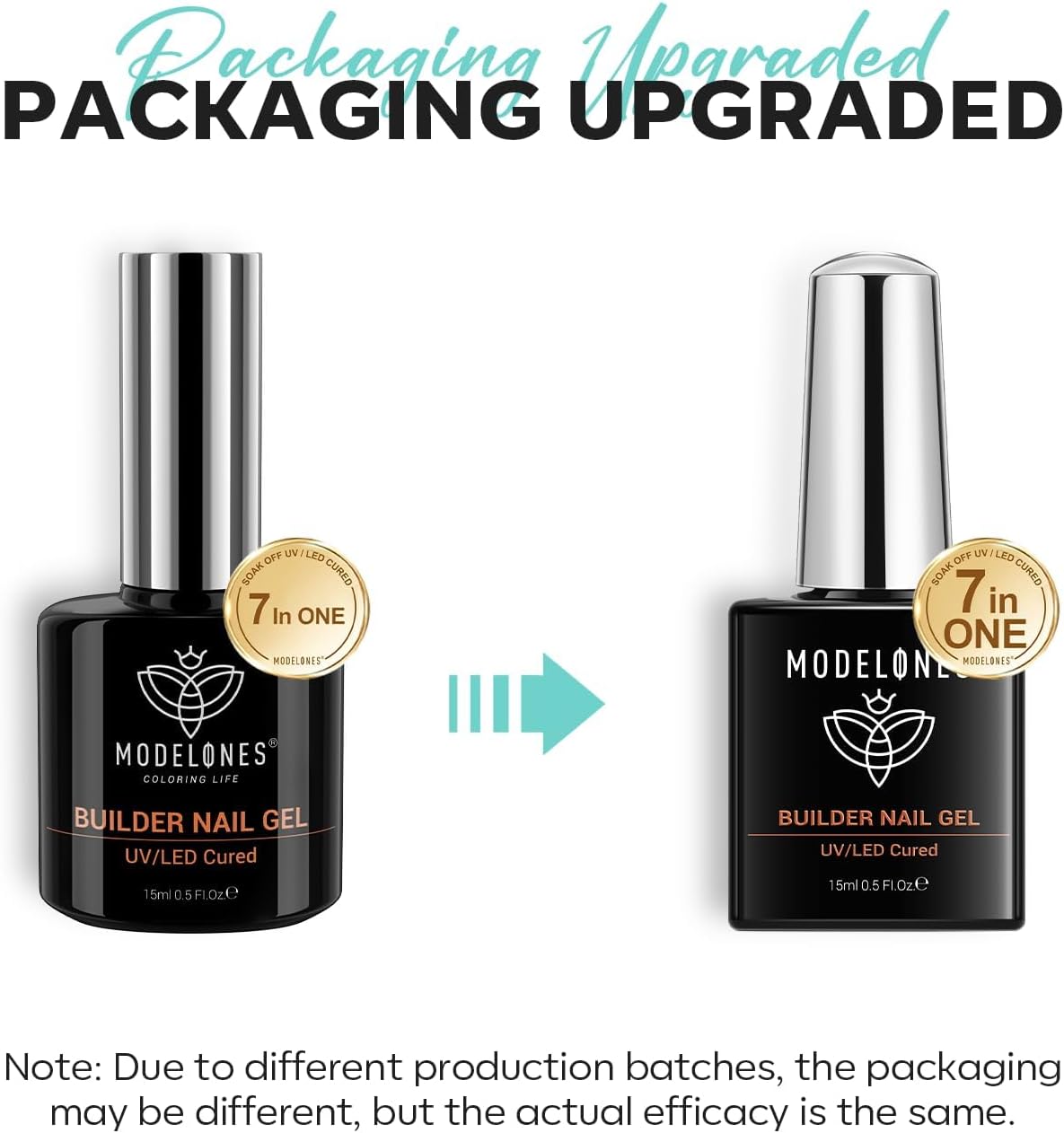 Detalle 2 de modelones Gel Constructor UñAs 8-in-ONE buildergel voor sterke nagels, beige, 15 ml
