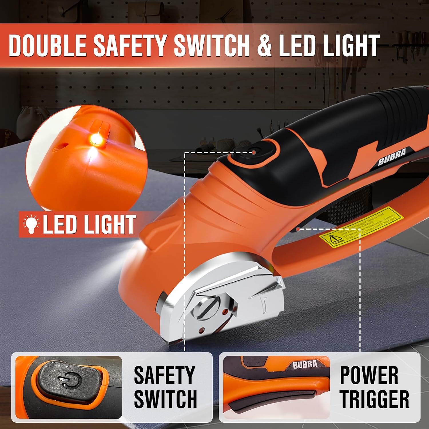 Detalle de Cordless Electric Scissors 4V