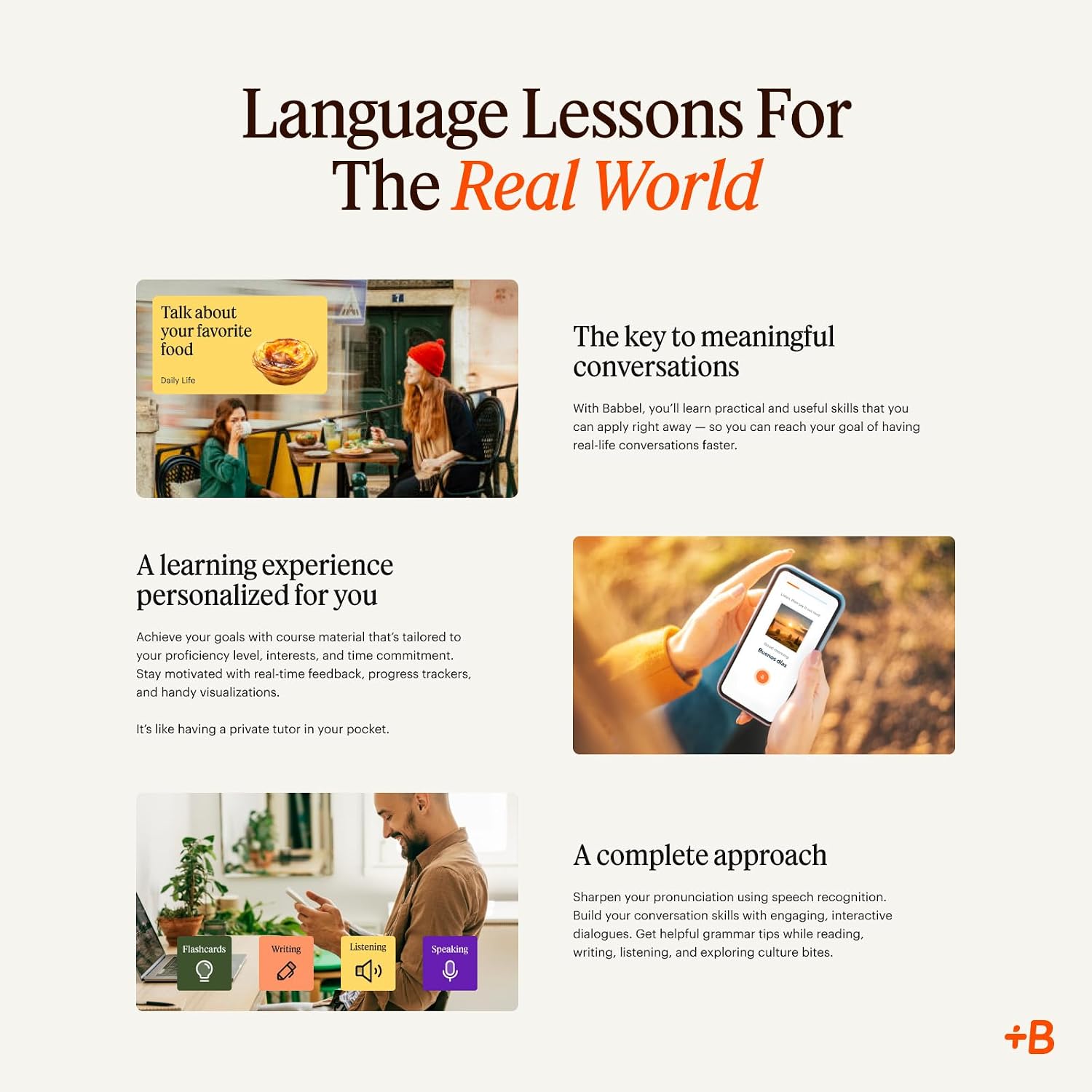 Detalle de Babbel Language Learning Software — Learn 14 Languages with 12-Month Subscription