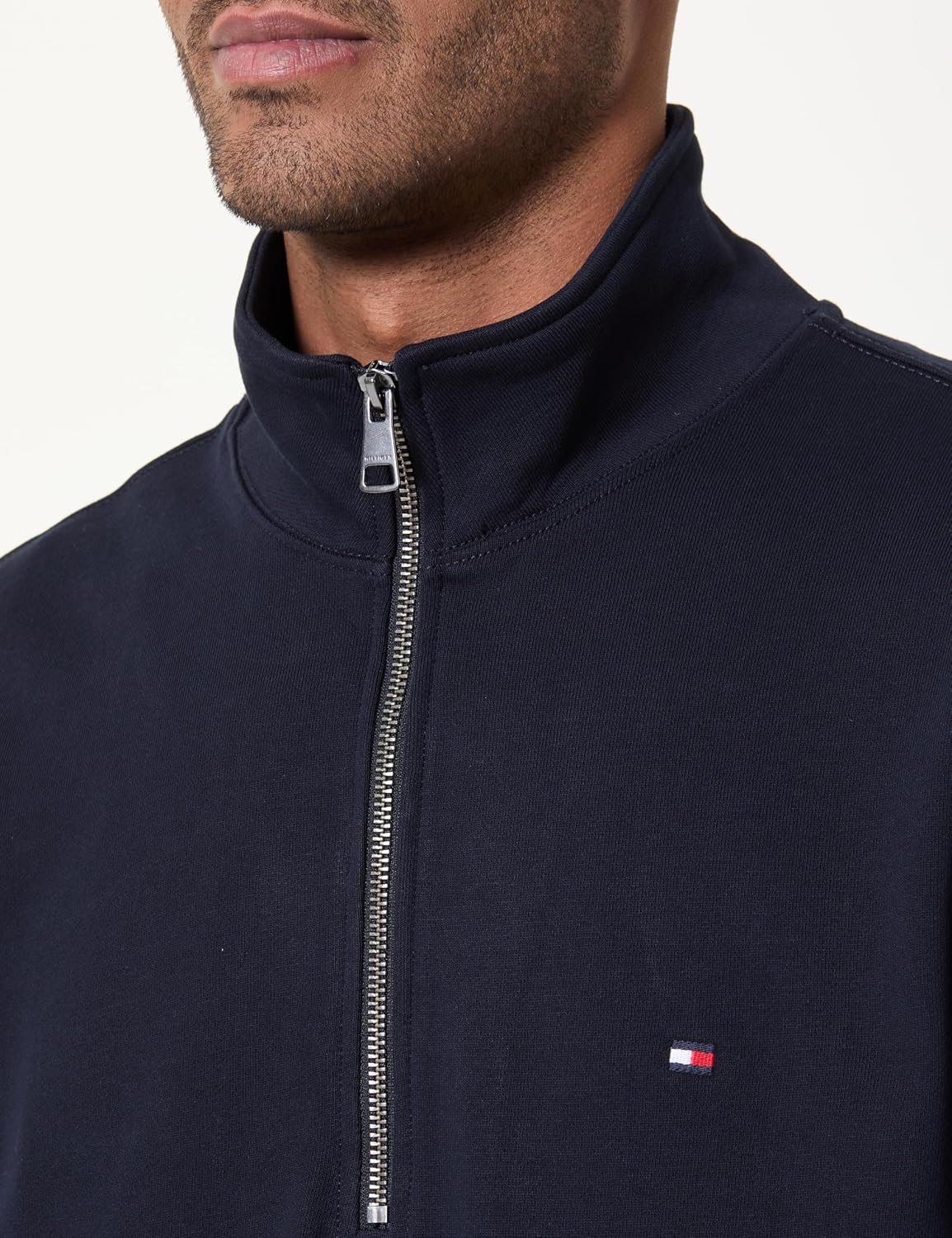 Thumbnail 1 de Tommy Hilfiger Essential Terry New 1/4 Zip Felpa uomo