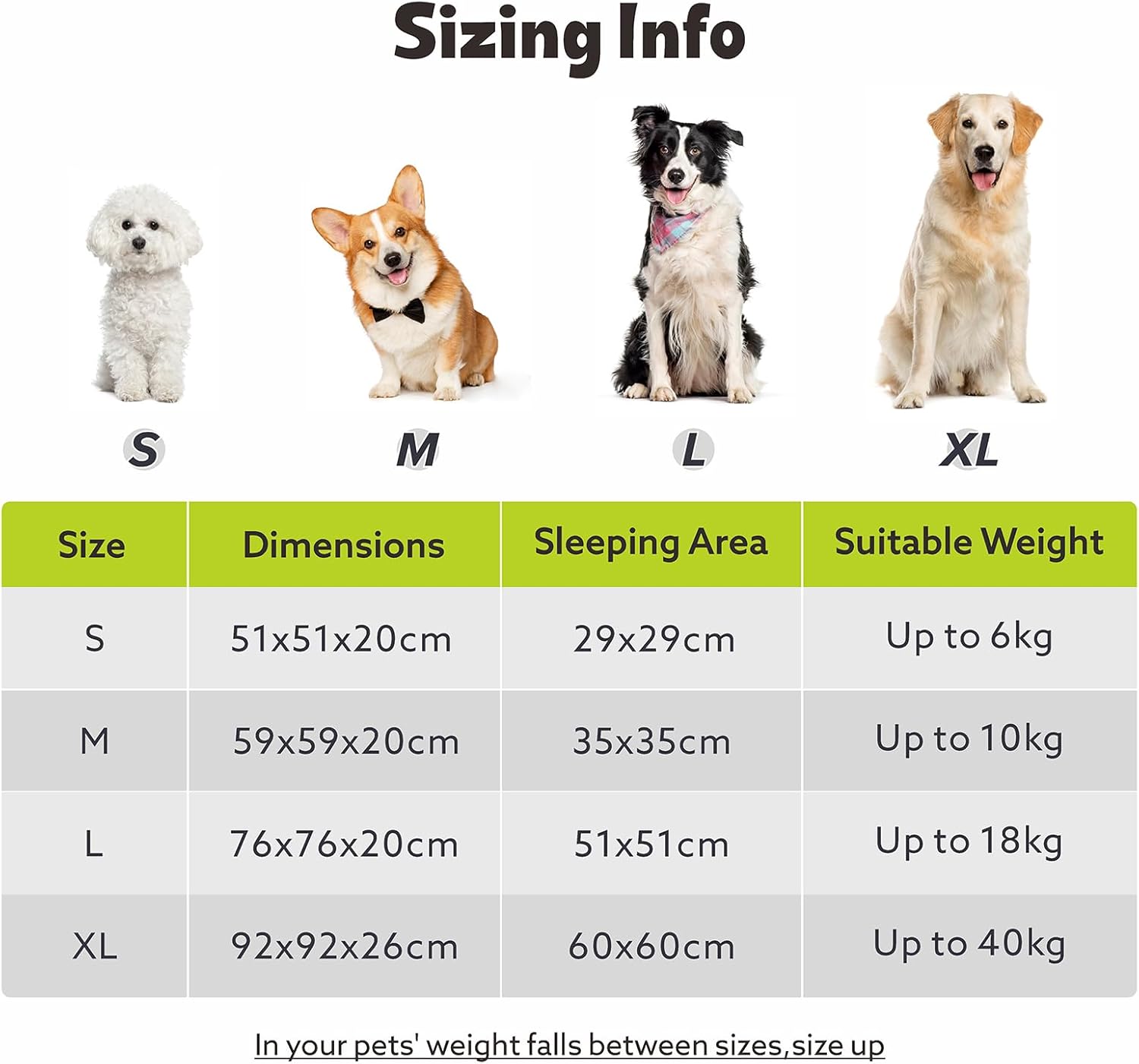 Thumbnail 6 de Pawk Large Donut Dog Bed with Waterproof Cover, 20cm High Side (76x76x20cm)