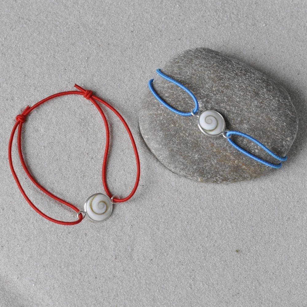 Thumbnail 2 de Les Poulettes Bijoux bracciale elastico Occhi di Santa Lucia tondo in argento 925
