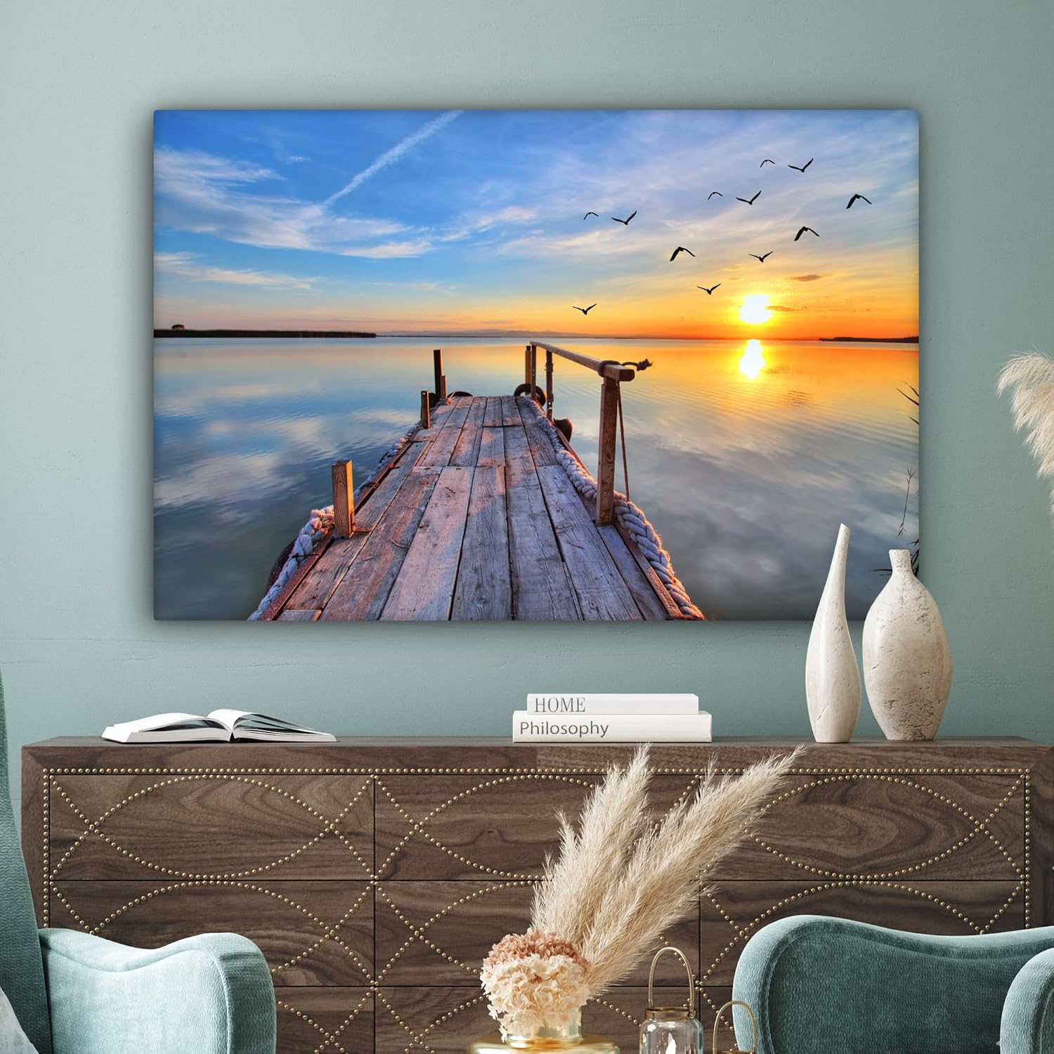 Thumbnail 6 de MuchoWow© Impression sur Toile 120x80 cm