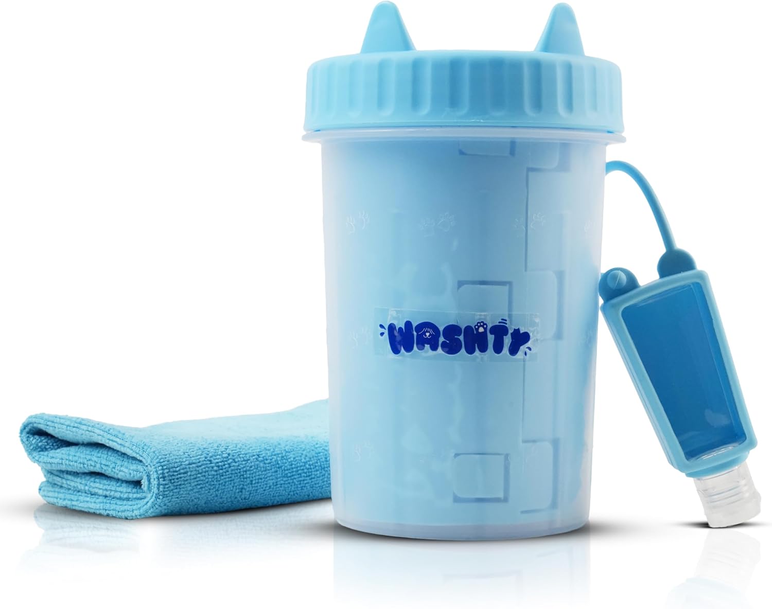 Detalle de Pulisci Zampe Cane in Silicone Morbido e PP Lavabile – Pulizia rapida e delicata per tutte le taglie