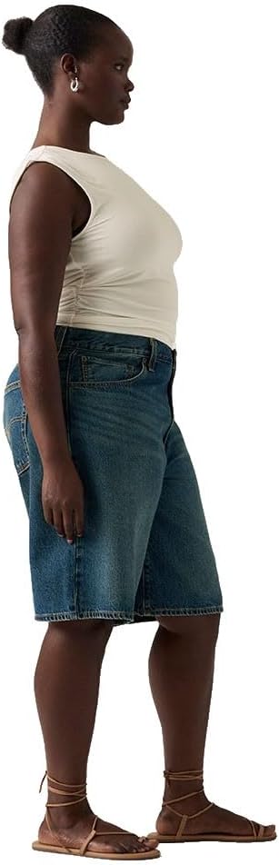 Thumbnail 6 de Levi’s 000MJ-0000 Baggy Dad Jort – damskie szorty jeansowe