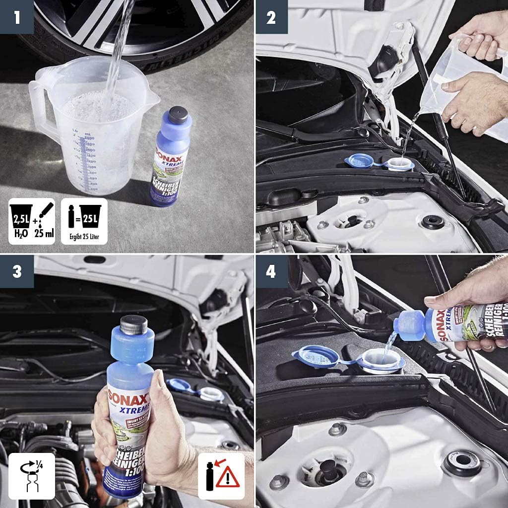 Thumbnail 5 de SONAX XTREME CLEAR VIEW 1:100 (250 ml) – A practical summer windscreen washer concentrate