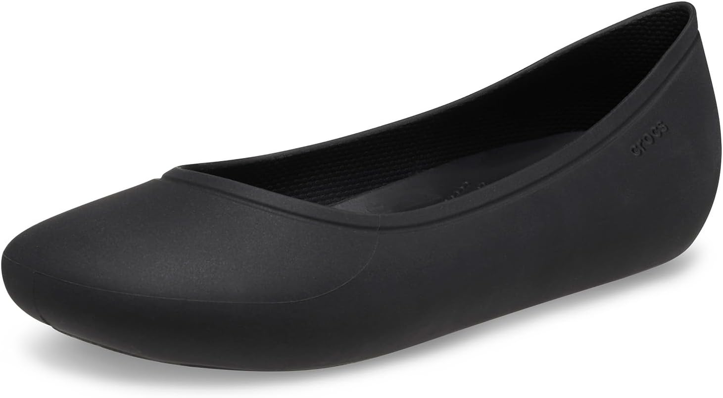 Detalle de Crocs ブルックリン レディース フラットパンプス TPUアッパー・クロスライト™フットベッド
