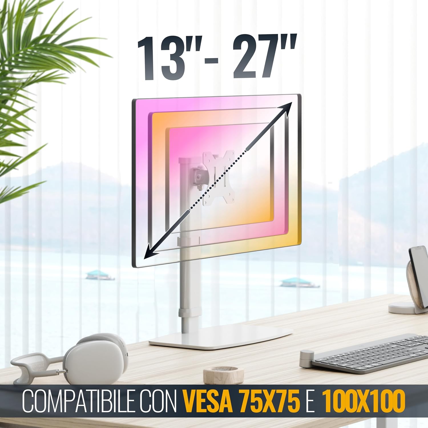 Thumbnail 3 de RICOO TS6811 supporto monitor 12-32"