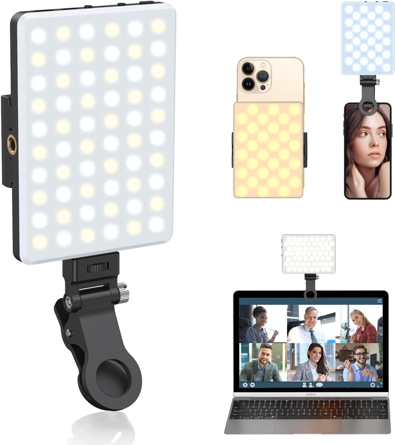 OLRPT Selfie Light 5000mAh phone clip light