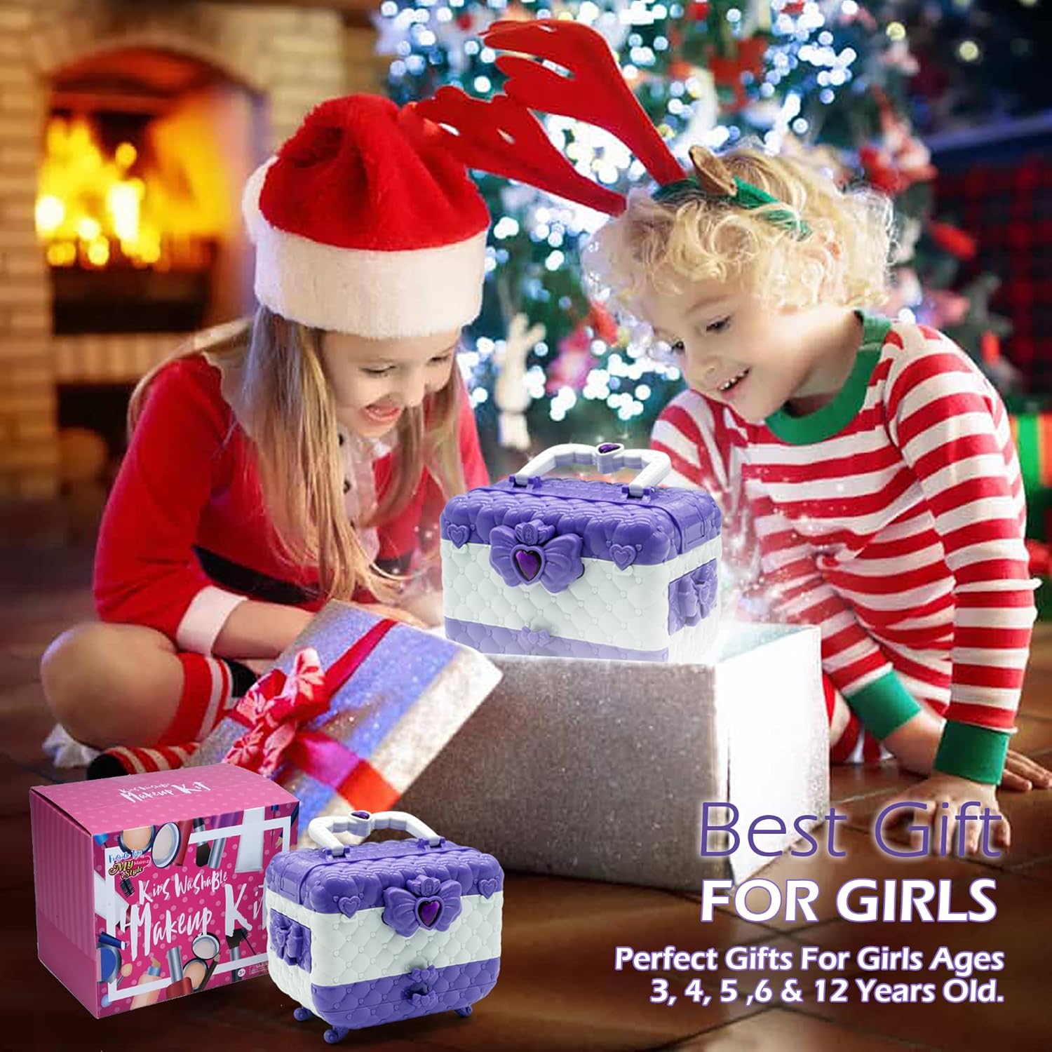 Thumbnail 6 de Kids unicorn makeup set 57 piece