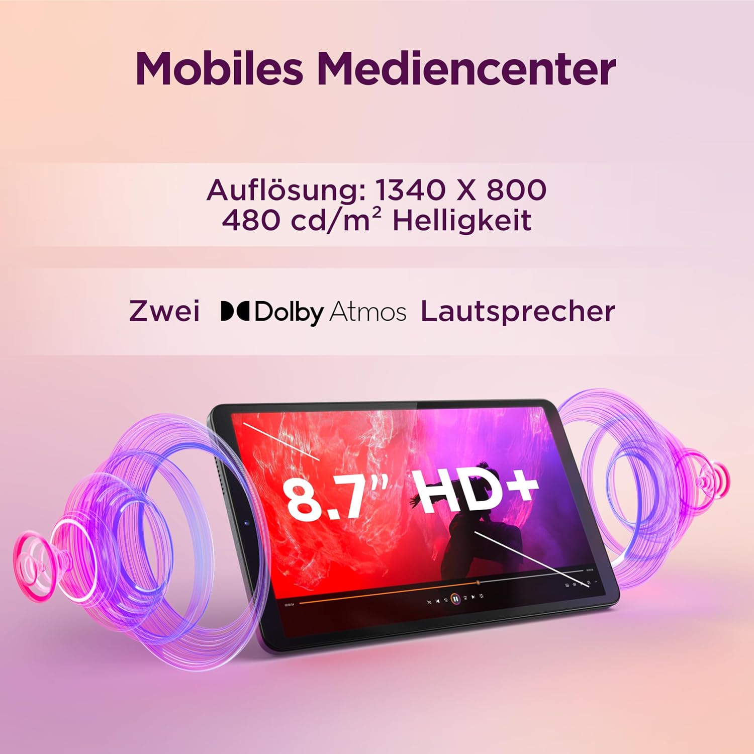 Thumbnail 4 de Lenovo Tab One Tablet 8,7"