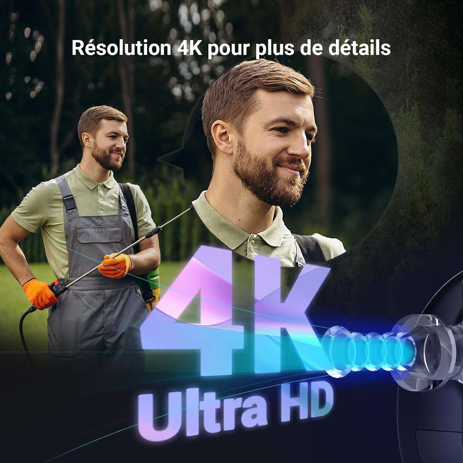 Thumbnail 1 de EZVIZ BC1C 4K KIT-buitencamera op batterij met wifi 6 en kleurennachtzicht