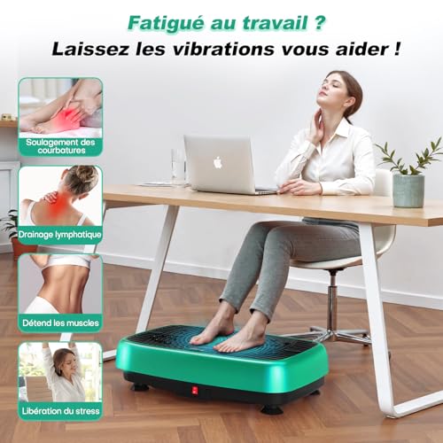 Thumbnail 2 de EvoSpark Plateforme vibrante double moteur 450 lb 🏋