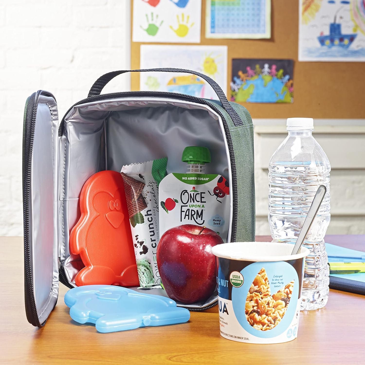 Detalle de Cool Coolers Kids Lunch Box Ice Packs
