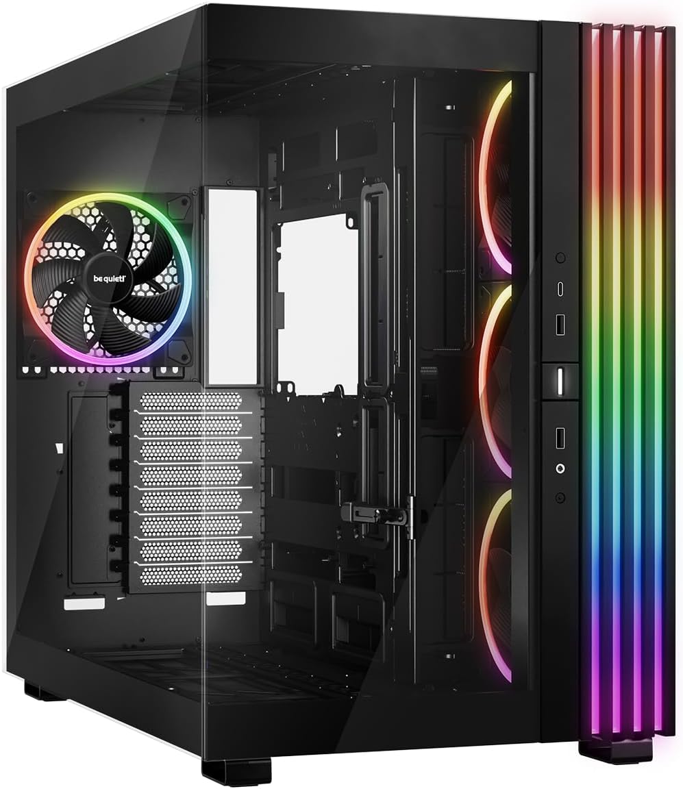 Detalle de be quiet! Light Base 900 FX BGW71(LGT-BSE-900/FX/BK)フルタワーPCケース、E-ATX・ピラーレス設計