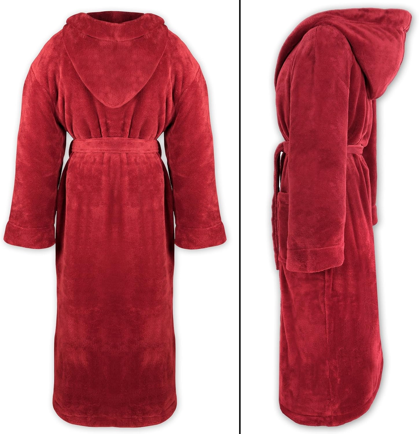 Thumbnail 1 de Gräfenstayn Kuschelfleece Bademantel mit Kapuze (Unisex) – Öko-Tex Standard 100, Größe S–XXXL