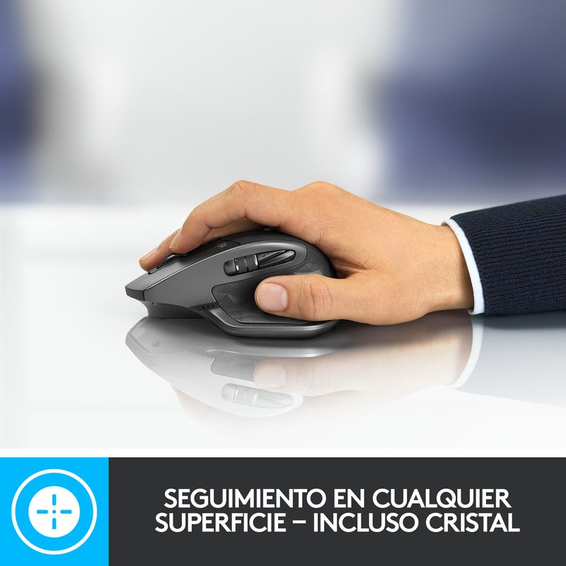 Thumbnail 1 de Logitech MX Master 2S: Ratón inalámbrico de precisión con FLOW y 4000 DPI