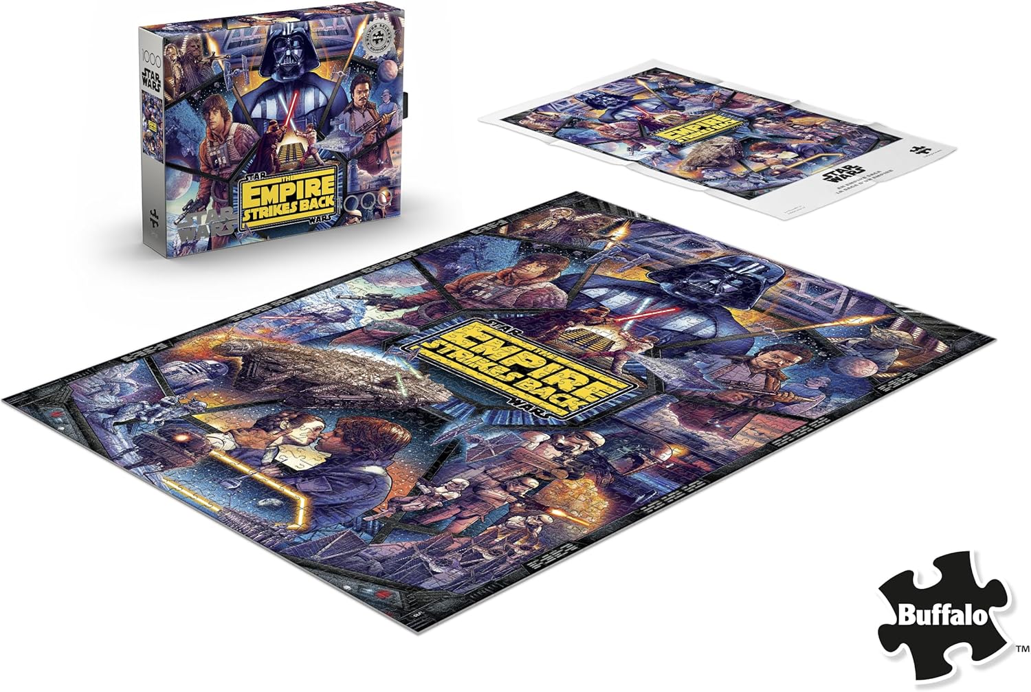 Thumbnail 3 de Buffalo Games Star Wars Empire Saga 1000-Piece Jigsaw Puzzle