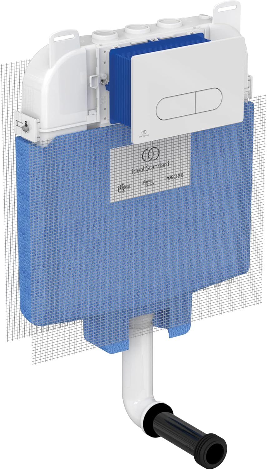 Thumbnail 2 de Ideal Standard R0115AC Placa de Descarga, Inodoro, Blanco 🚽