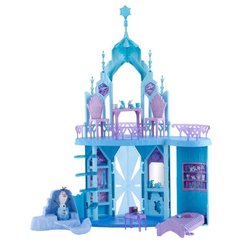 Thumbnail 3 de Casa de muñecas Mattel Disney Frozen Elsa Palacio De Hielo con Olaf y 21 Accesorios
