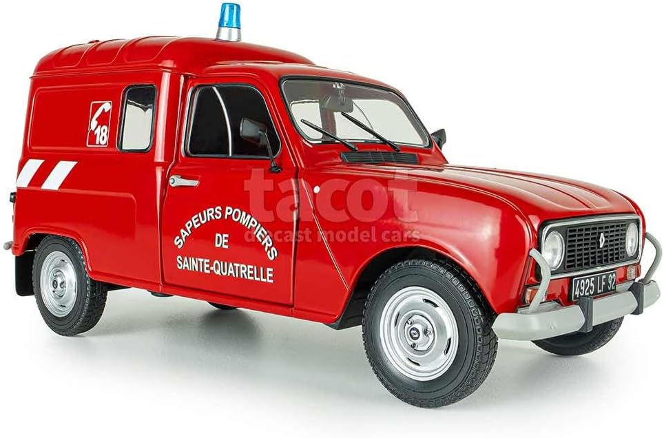 Thumbnail 4 de Solido Renault 4LF4 1976 – metalowy model strażacki 1:18 z otwieranymi drzwiami