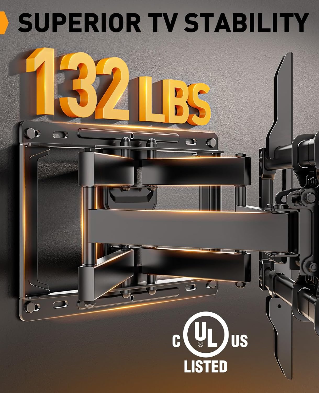 Thumbnail 2 de Perlegear PGLF12 TV Wall Mount 132 lbs