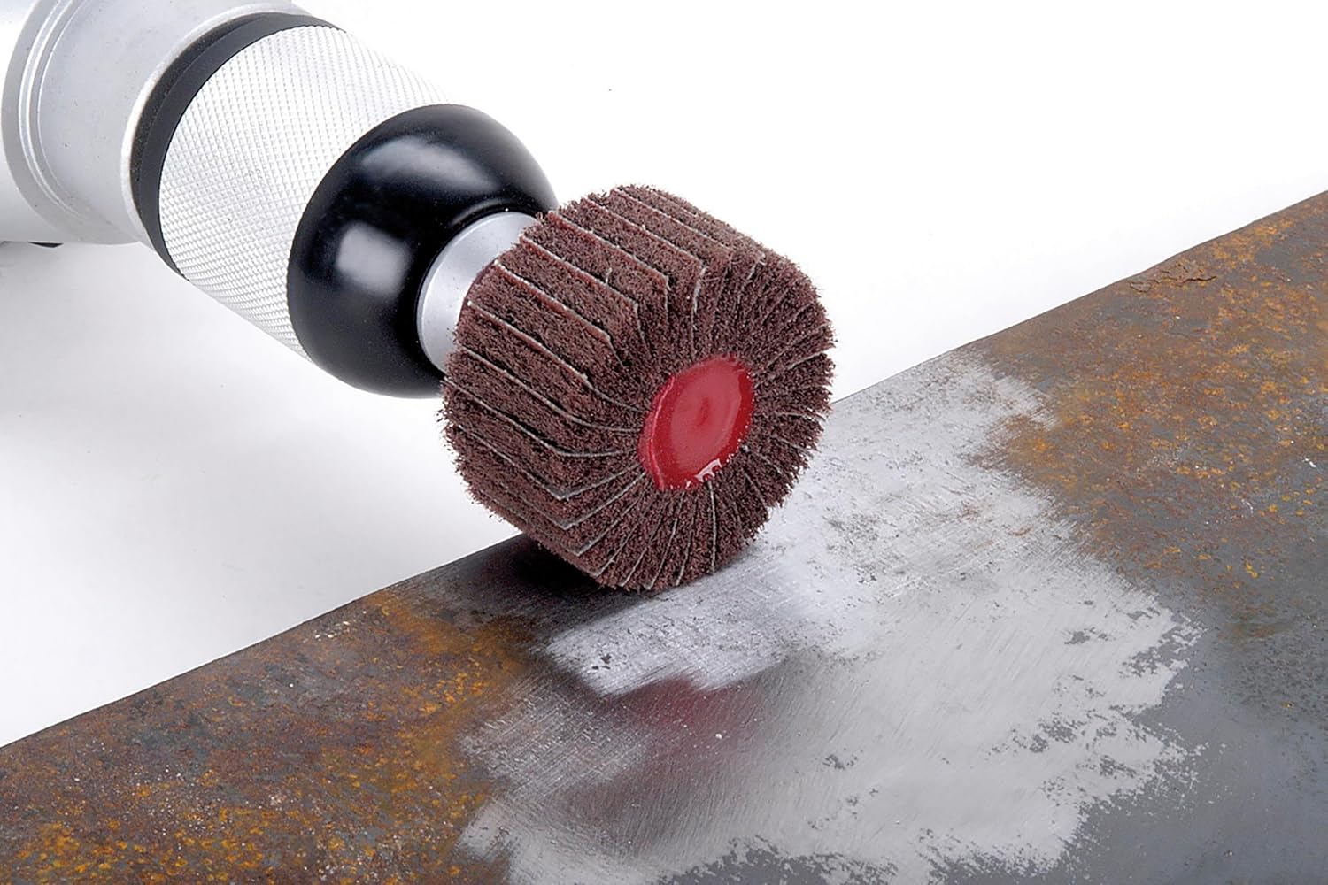 Detalle 2 de Wolfcraft 2032000 - Roue abrasive lamelle T 6 mm, grain 150, Ø 50 x 25 mm