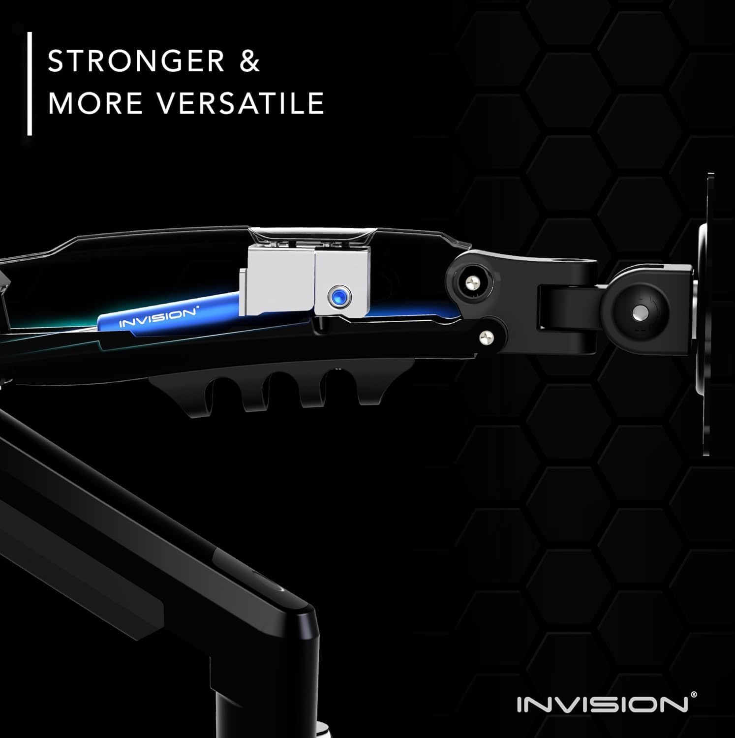 Detalle 2 de Invision MX400 Dual Monitor Arm 19–32 inch, 2–9kg 🖥