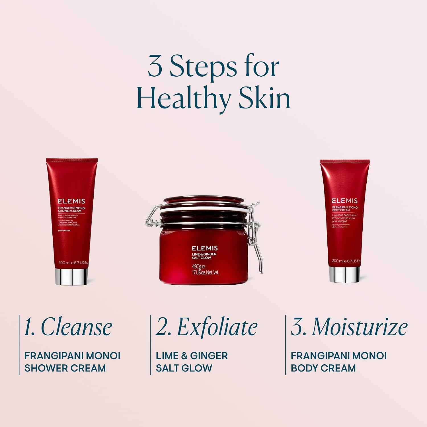 Detalle de Elemis Lime and Ginger Salt Glow — exfoliant corporel au sel Citron vert & Gingembre