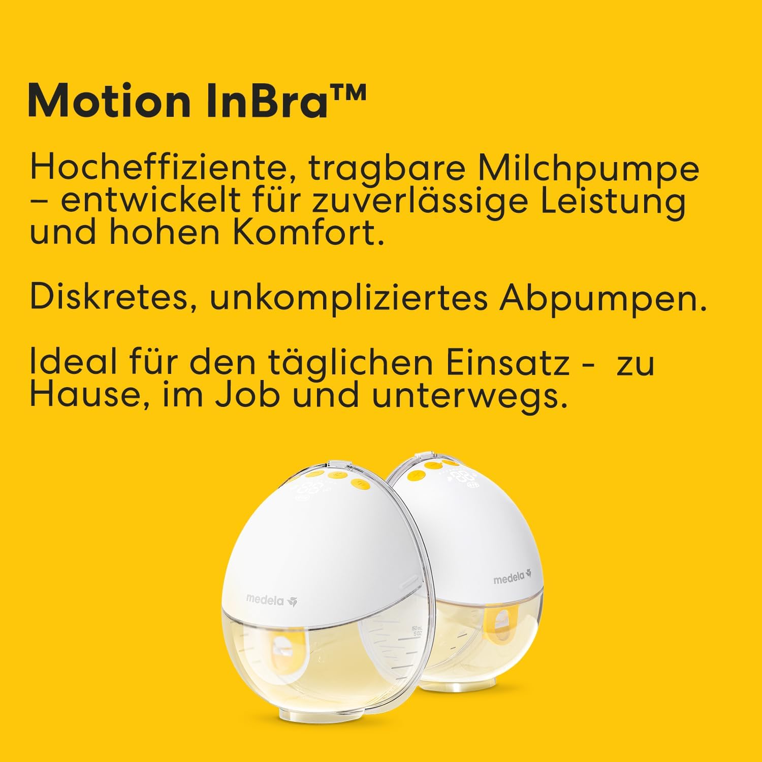 Detalle de Medela Motion InBra Milchpumpe 250 g