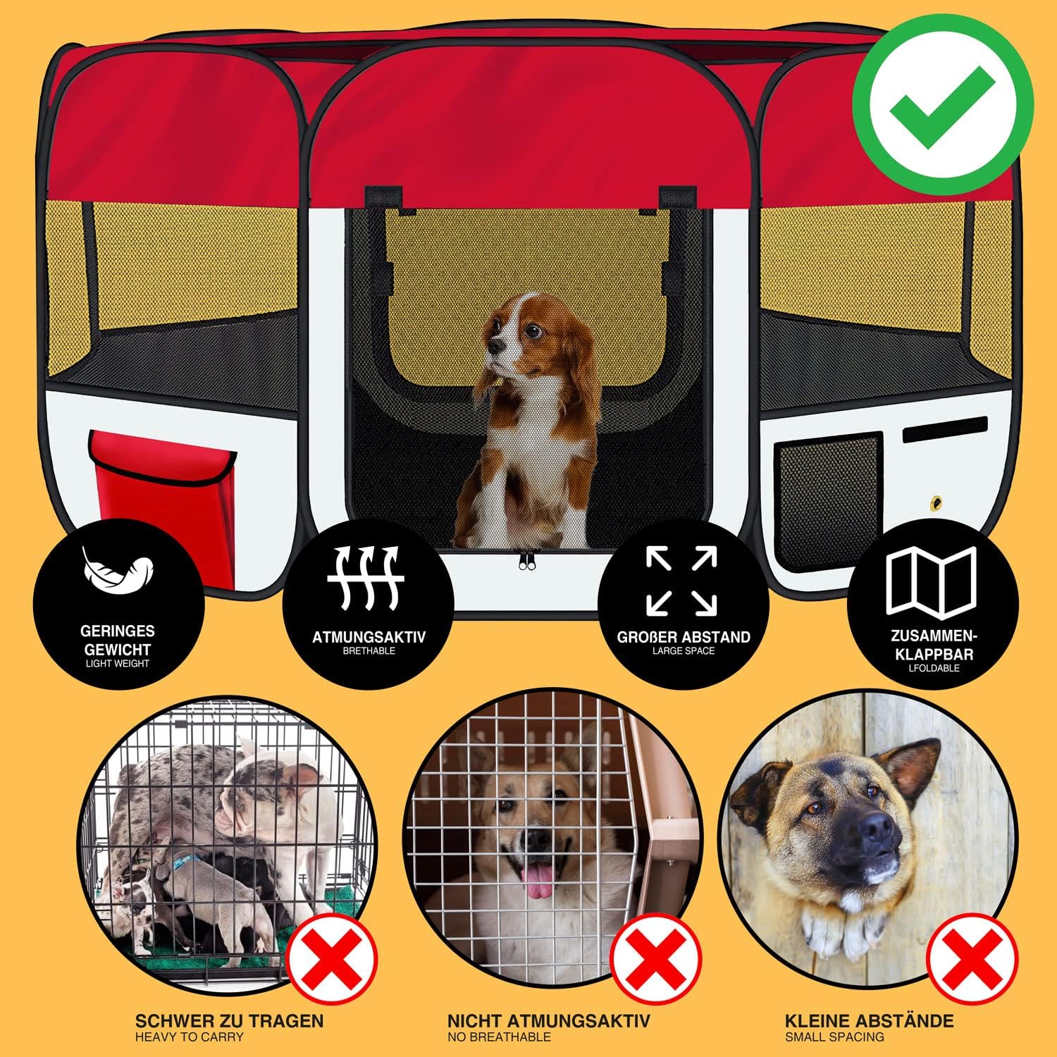 Thumbnail 2 de Goods & Gadgets Parc XXL pour chiots, chatons, lapins et petits animaux